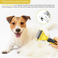 Thumbnail for Dog Cat Pet De-Matting Comb