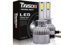 Thumbnail for H3 Led Headlight Bulbs Fog Lights Daytime Running Lights 6000K White