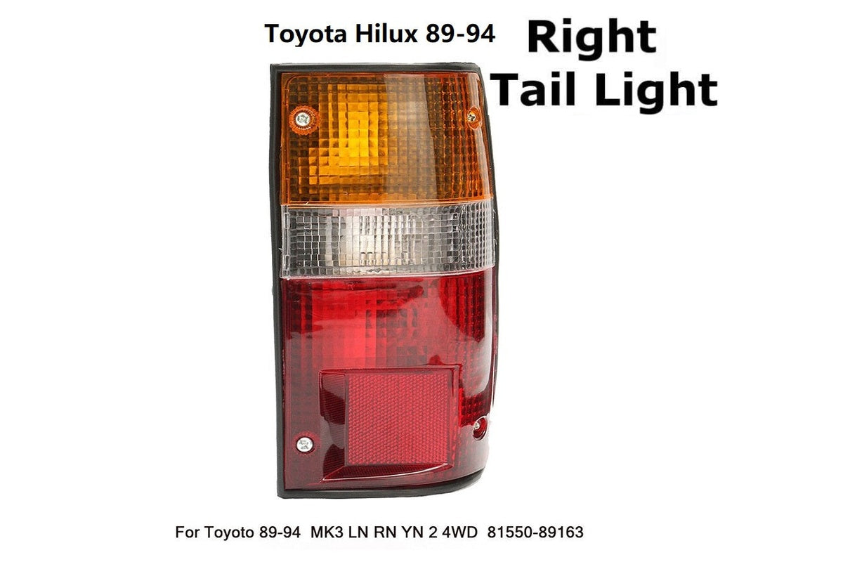 Tail lights showing wiring loom included