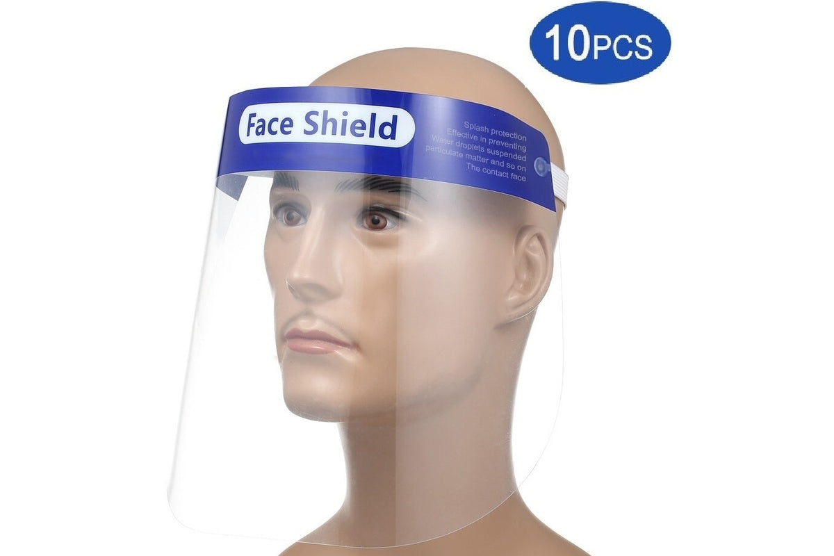 Face shield used for dust protection cleaning