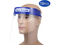 Thumbnail for Protective Face Shield Transparent Mask 10PCS