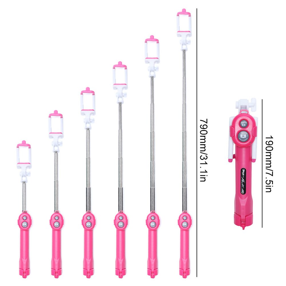 Foldable Selfie Stick Bluetooth Selfie Stick