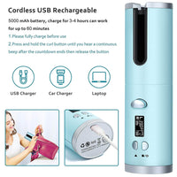 Thumbnail for Hair Curler Cordless Automatic