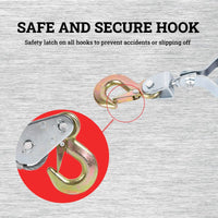 Thumbnail for Cable Winch Wire Power Puller 2T / 4000lb
