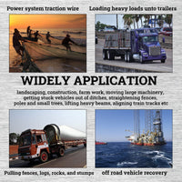 Thumbnail for Cable Winch Wire Power Puller 2T / 4000lb
