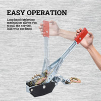 Thumbnail for Cable Winch Wire Power Puller 2T / 4000lb