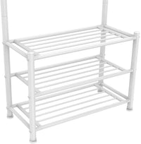 Thumbnail for Cloth Rack Garment Rack 18 Hooks 3 - Tier - The Shopsite