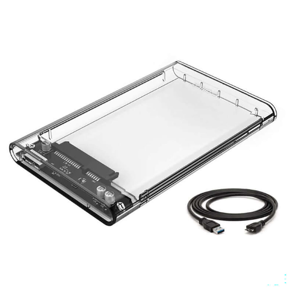 Hard drive enclosure with tool-free installation
