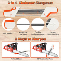 Thumbnail for 2 in 1 Easy File Chainsaw Chain Sharpener 4.8 mm with vise