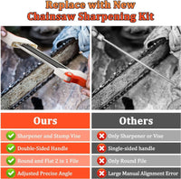 Thumbnail for 2 in 1 Easy File Chainsaw Chain Sharpener 4.8 mm with vise