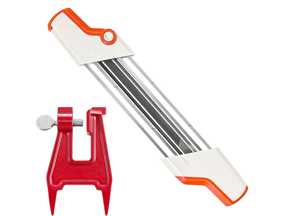 2 in 1 Easy File Chainsaw Chain Sharpener 4.8 mm with vise