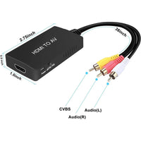 Thumbnail for HDMI to RCA Converter HDMI to AV Adapter
