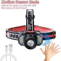 Thumbnail for Rechargeable Head Torch Headlamp
