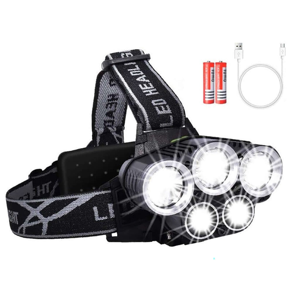 Head torch with light sense mode activated