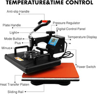 Thumbnail for Digital Heat Press Machine Transfer T-Shirt Printer
