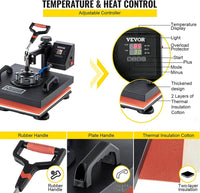 Thumbnail for Heat Press Machine Transfer T-Shirt Printer