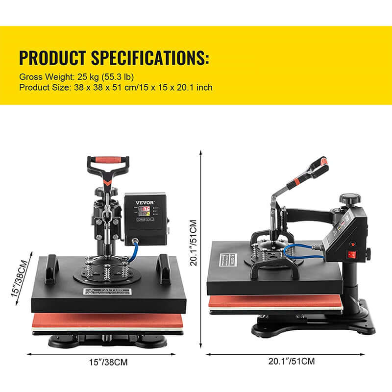 Heat Press Machine Transfer T-Shirt Printer