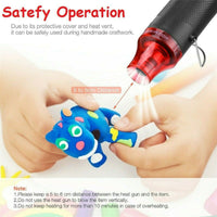 Thumbnail for 300W Electric Hot Air Gun For Crafts Epoxy Resin Shrink Wrap Vinyl DIY