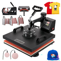 Thumbnail for Heat press machine package contents displayed