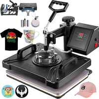 Thumbnail for Heat press machine with user manual and accessories