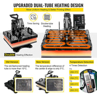 Thumbnail for Digital Heat Press Machine Transfer T-Shirt Printer
