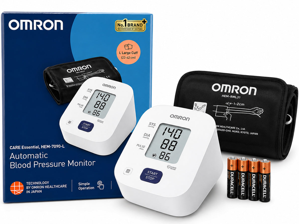 Omron HEM7090L Blood Pressure Monitor Large Cuff
