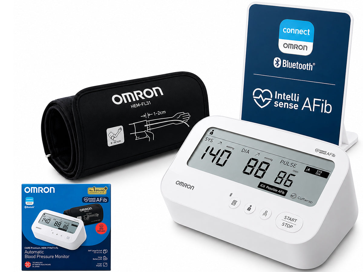 Omron HEM7194T1 Automatic Blood Pressure Monitor