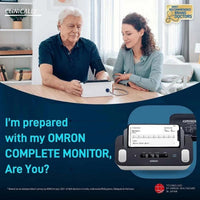 Thumbnail for OMRON Complete blood pressure and ECG monitor