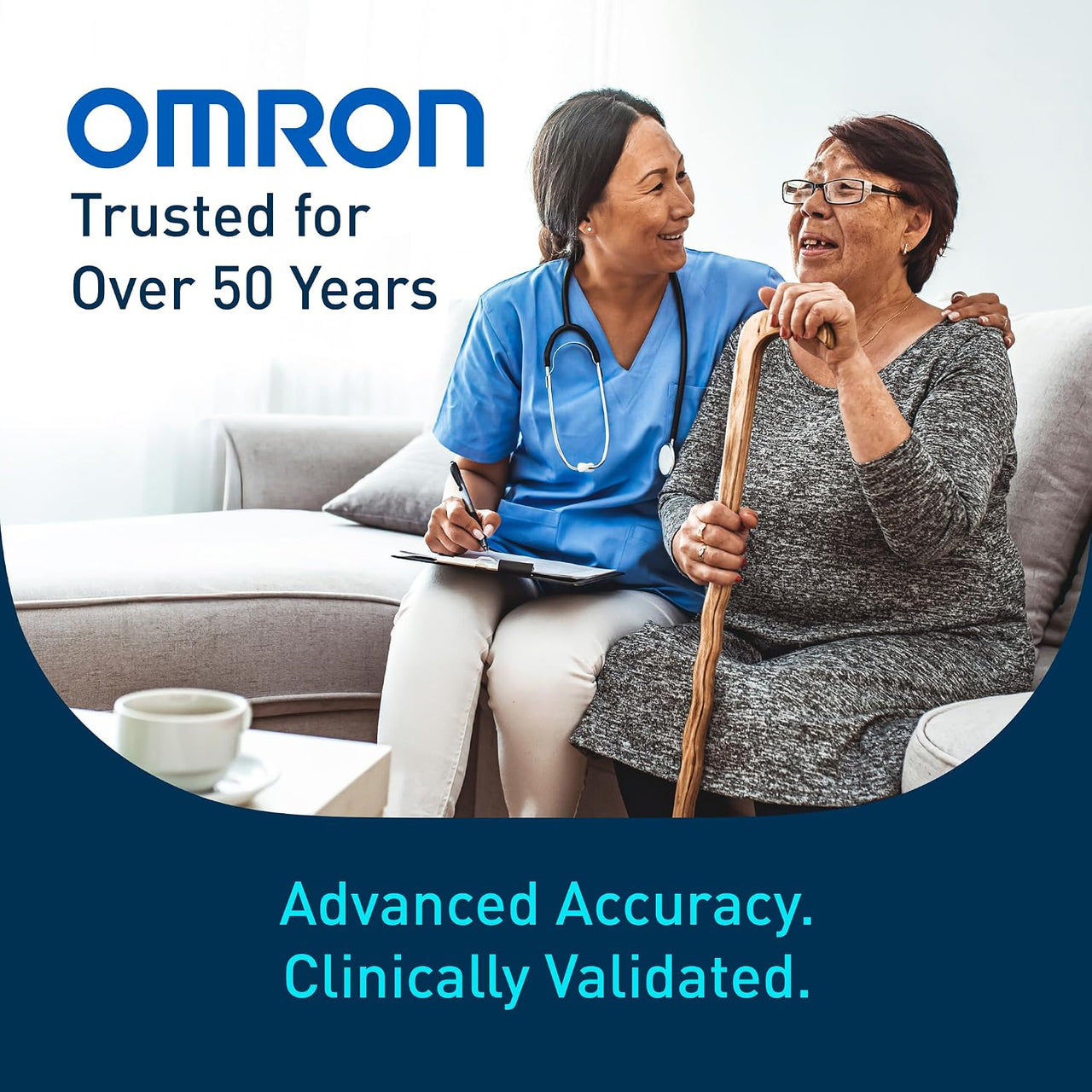 Omron HEM7600T Smart Elite+ Bluetooth Blood Pressure Monitor