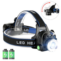 Thumbnail for Headlamp with adjustable headband strap