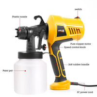 Thumbnail for Electric Paint Spray Gun 400W Paint Sprayer - The Shopsite