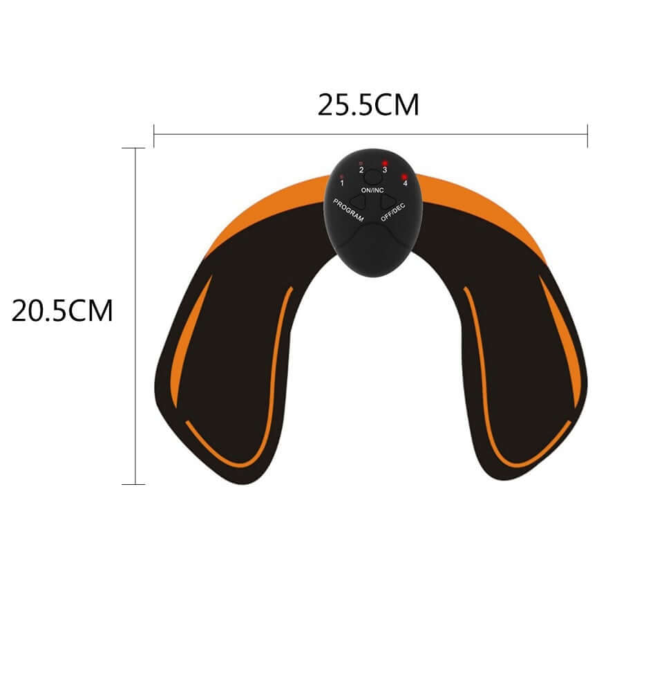 Wireless hip trainer with controller device