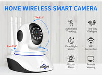 Thumbnail for Security camera showing 355 degree horizontal rotation