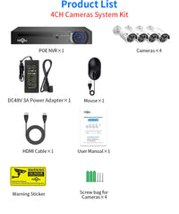 Thumbnail for Security camera with power adapters