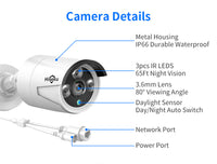 Thumbnail for POE Security Camera System 3MP
