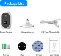 Thumbnail for Wireless Camera Battery Operated  Waterproof Security Camera with 32Gb Sd card