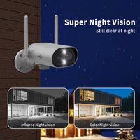 Thumbnail for Home Security Camera Rechargeable Outdoor Waterproof Security Camera + 32GB Sd Card