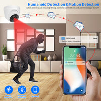 Thumbnail for Wireless Security Camera system 1080P