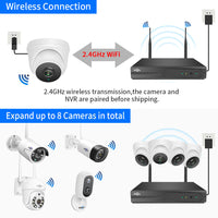 Thumbnail for Wireless Security Camera system 1080P