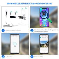 Thumbnail for Smart Outdoor Wireless WiFi Security Camera CCTV Waterproof IR Camera