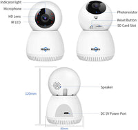 Thumbnail for 3Mp Home Camera Baby Monitor WiFi Camera Security Camera With 32Gb SD Card