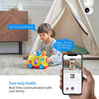 Thumbnail for 3Mp Home Camera Baby Monitor WiFi Camera Security Camera With 32Gb SD Card