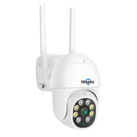 Thumbnail for PTZ WiFi outdoor security camera 2K mounted on exterior wall