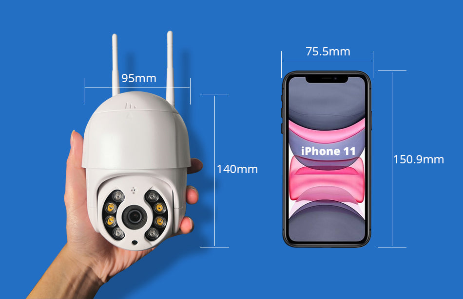 Outdoor Security Camera Wireless Security Camera with 32Gb Sd Card - The Shopsite