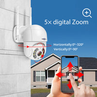 Thumbnail for Weatherproof PTZ surveillance camera