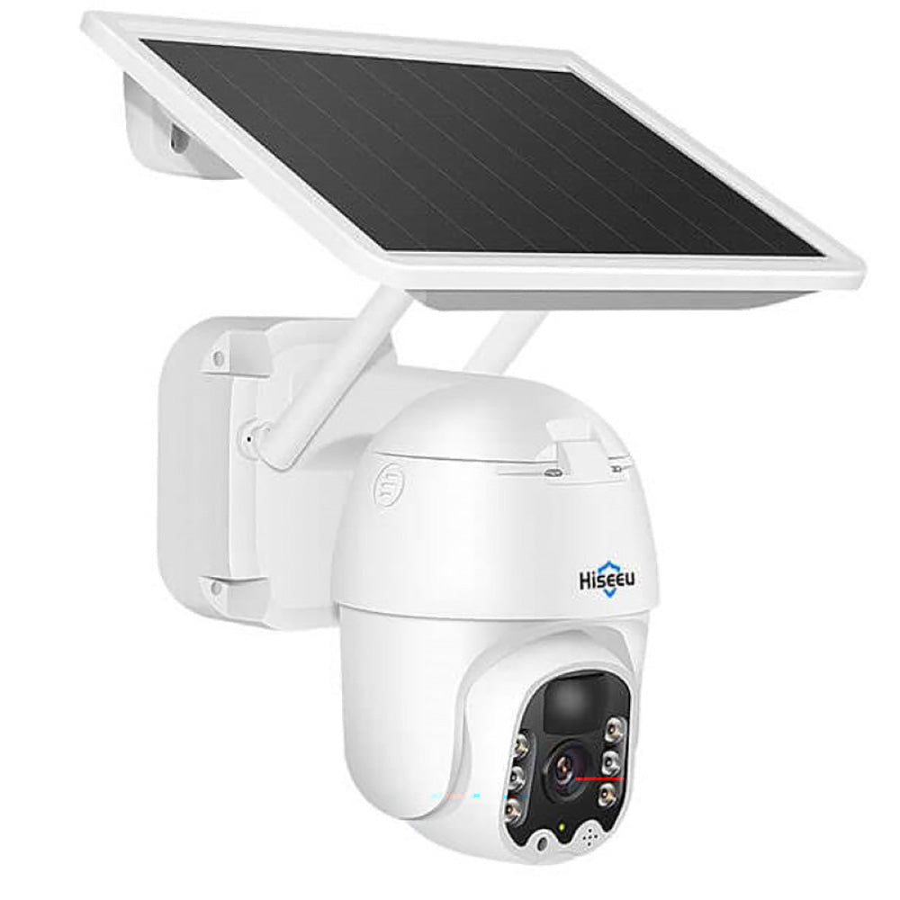 Solar powered 2K PTZ security camera outdoor