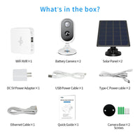 Thumbnail for Security camera mounted on outdoor wall