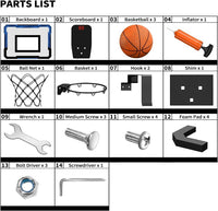 Thumbnail for Basketball Hoop Indoor Basketball Hoop with Electronic Scorer