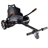Thumbnail for Hoverboard go cart hoverkart black metal frame