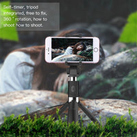 Thumbnail for Selfie stick tripod in use